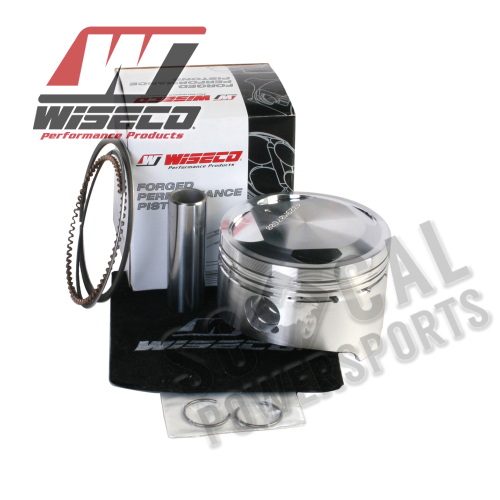 Wiseco - Wiseco Piston Kit - 1.00mm Oversize to 76.95mm, 10.5:1 Compression - 4329M07600