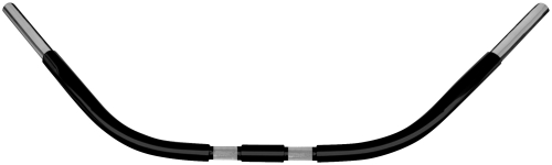 Wild 1 - Wild 1 1-1/4in. Chubby Springer Beach Handlebar - Black - WO551B