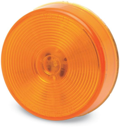 Bluhm Enterprises - Bluhm Enterprises Round 2.5in. 10 LED Trailer Light - Amber - BL-TRLEDRA3