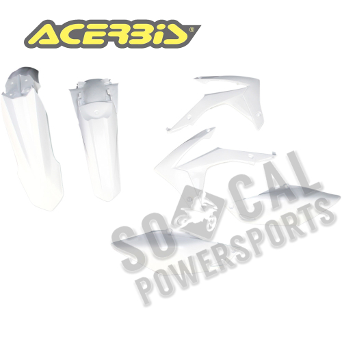 Acerbis - Acerbis Plastic Kit - White - 2314400002