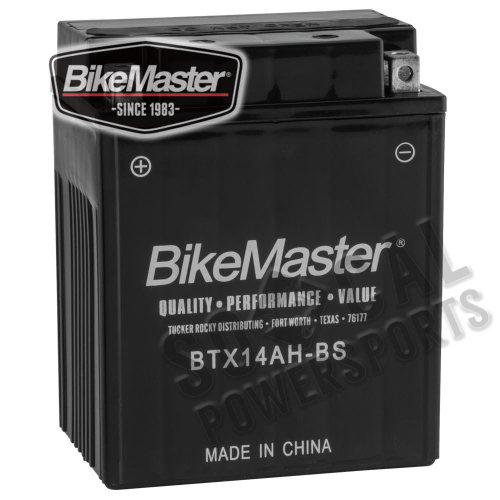 BikeMaster - BikeMaster High Performance Maintenance Free Battery - 781308