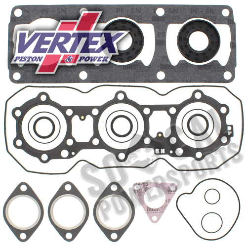 Vertex - Vertex Gasket Set with Oil Seal - 711204