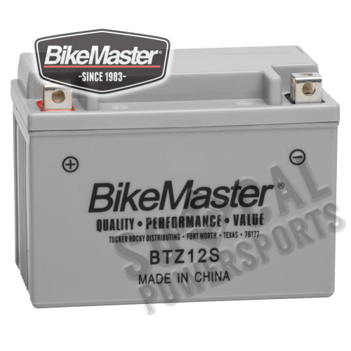 BikeMaster - BikeMaster High Performance Maintenance Free Battery - 781382