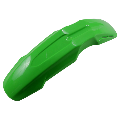 UFO Plastics - UFO Plastics Universal Supermoto Front Fender - KX Green - PA01029-026