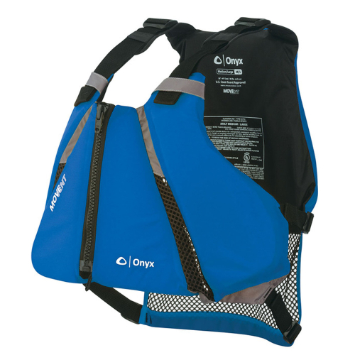 Onyx Outdoor - Onyx MoveVent Curve Paddle Sports Life Vest - M/L - Blue