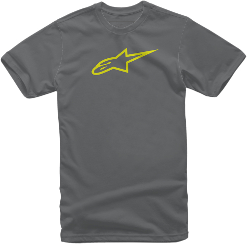 Alpinestars - Alpinestars Ageless T-Shirt - 1032720301855XL - Charcoal/Hi-Viz Yellow - X-Large