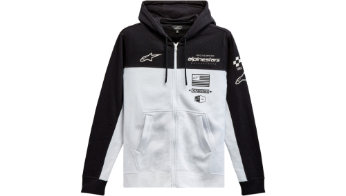 Alpinestars - Alpinestars H Block Hoodie - 1213510701020L - Black/White - Large