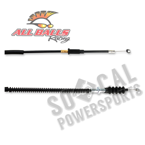 All Balls - All Balls Black Vinyl Clutch Cable - 45-2056