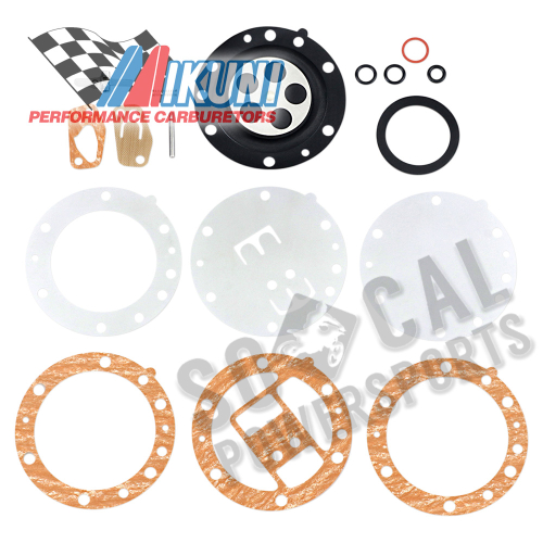 Mikuni - Mikuni Genuine BN Diaphragm Repair Kit - MK-BN38/44