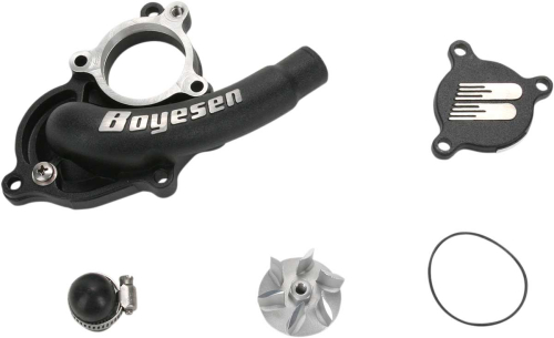 Boyesen - Boyesen Supercooler Kit - Black - WPK-27B