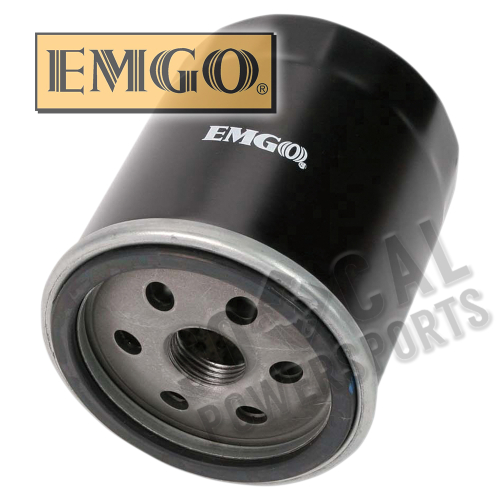 Emgo - Emgo Oil Filter - Black - 10-82410