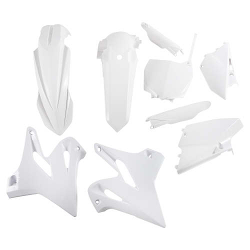 Acerbis - Acerbis Full Plastic Kit - White - 2402960002