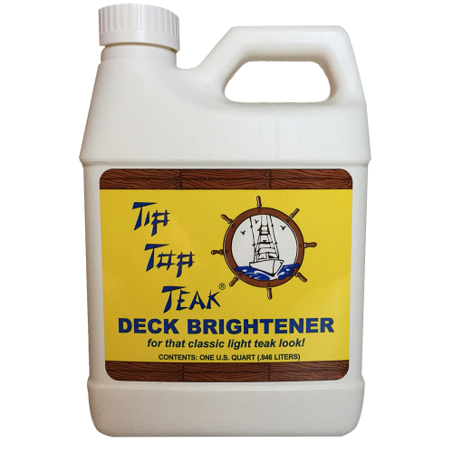 Tip Top Teak - Tip Top Teak Deck Brightener - Quart