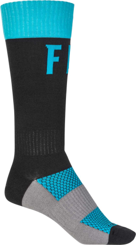 Fly Racing - Fly Racing Mx Pro Socks - 350-0531S - Blue/Black - Small