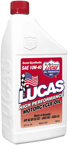 Lucas Oil - Lucas Oil High Performance Synthetic Oil - 10W50 - 1qt. - 10716