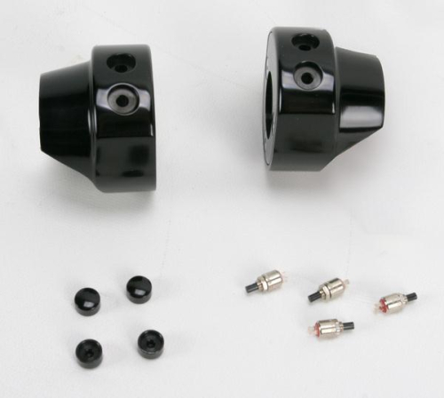 Hawg Halters Inc - Hawg Halters Inc Switch Housing Assembly - 2-Button - Black Anodized - HSHA-2A-LR