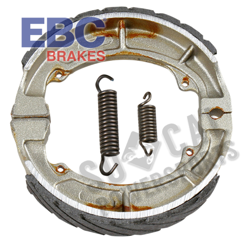 EBC - EBC Grooved Brake Shoes - 704G