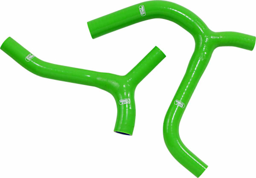 Moose Racing - Moose Racing Race Fit Radiator Hose Kit - 2 - Green - KAW-92GN