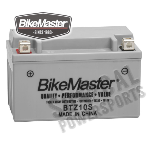 BikeMaster - BikeMaster High Performance Maintenance Free Battery - 781381