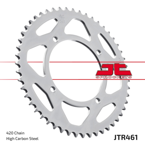 JT Sprockets - JT Sprockets Steel Rear Sprocket - 52T - JTR461.52