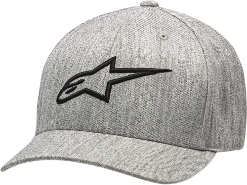 Alpinestars - Alpinestars Ageless Curve Hat - 1017810101126LX - Heather Gray/Black - Lg-XL