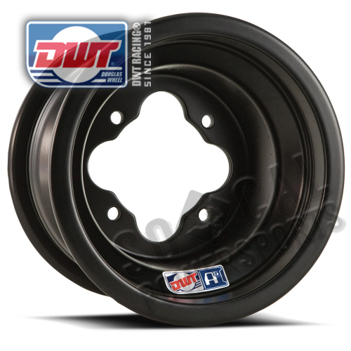 Douglas Wheel Tire - Douglas Wheel Tire A5 Wheel - 10x5 - 3+2 Offset - 4/144 - Black - A511-039M