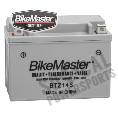 BikeMaster - BikeMaster High Performance Maintenance Free Battery - 781383