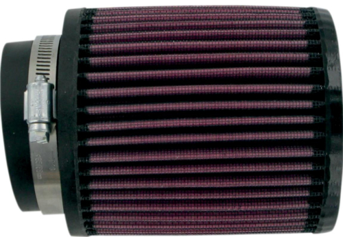 K&N Engineering - K&N Engineering Universal Round Straight Air Filter - Rubber End Cap - RB-0910