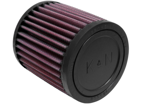 K&N Engineering - K&N Engineering Universal Round Straight Air Filter - Rubber End Cap - RU-0500