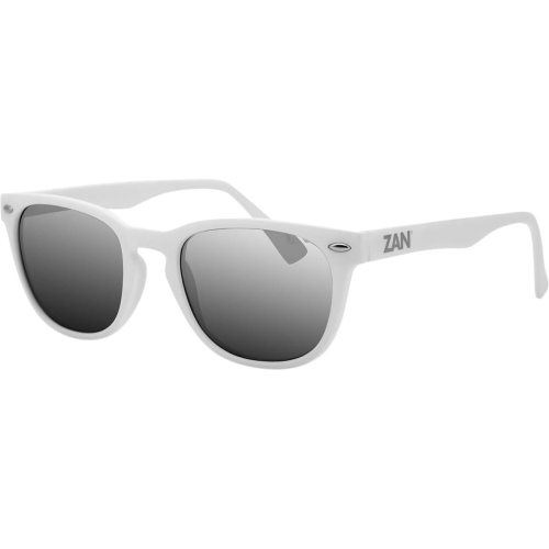 Zan Headgear - Zan Headgear NVS Sunglasses - EZNV02 - Matte White / Smoked Lens - OSFM