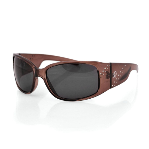 Zan Headgear - Zan Headgear Boise Womens Sunglasses - EZBE02 - Brown / Smoke Lens - OSFM