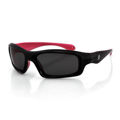 Zan Headgear - Zan Headgear Seattle Womens Sunglasses - EZSE002 - Black/Pink / Smoke Lens - OSFM