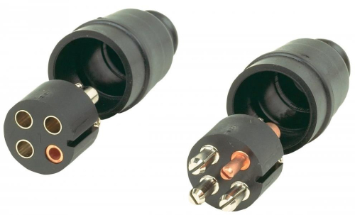 Hopkins Towing Solutions - Hopkins Towing Solutions 4 Pole In-Line Set Connector - 11147955