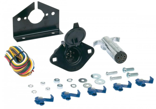 Hopkins Towing Solutions - Hopkins Towing Solutions 6 Pole Round Connector Kit - 48405