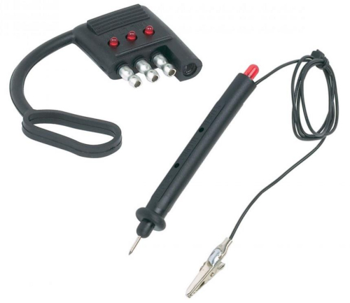 Hopkins Towing Solutions - Hopkins Towing Solutions 4-Wire Flat Tester w/ 6 to 12-Volt Circuit Tester - 48715