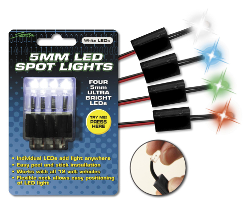 Street FX - Street FX LED Spot Lights - Blue LEDs - 1044401