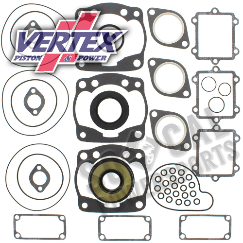 Vertex - Vertex Gasket Set with Oil Seal - 711216