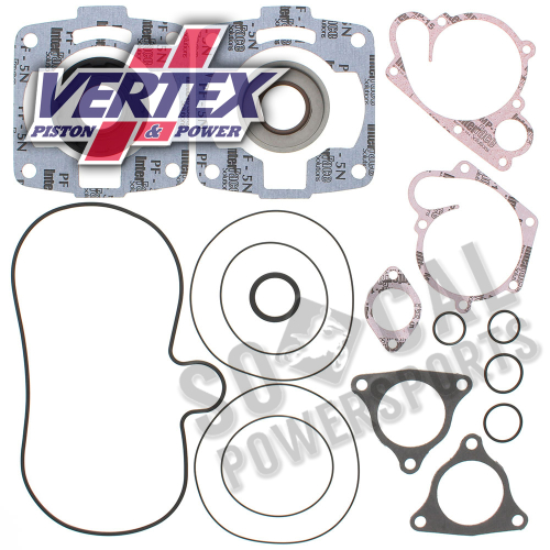 Vertex - Vertex Gasket Set with Oil Seal - 711230