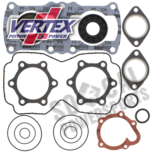 Vertex - Vertex Gasket Set with Oil Seal - 711209