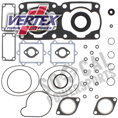 Vertex - Vertex Gasket Set with Oil Seal - 711226