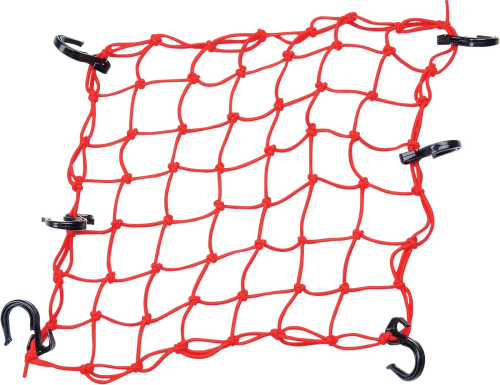 Powertye - Powertye Adjustable Cargo Net - Red - 50151