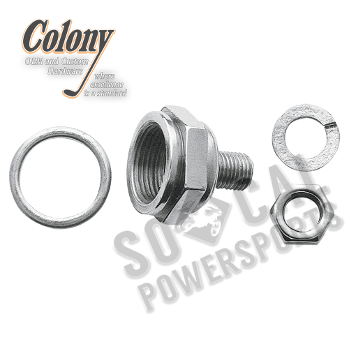 Colony - Colony Carburetor Bowl Lock Nut Kit - 8902-4