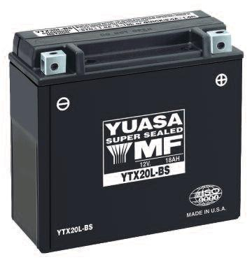 Yuasa - Yuasa Maintenance Free Battery - YTX20L-BS - YUAM320BS (PLT-120)