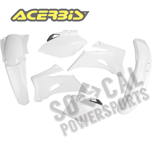 Acerbis - Acerbis Plastic Kit - White - 2071110002