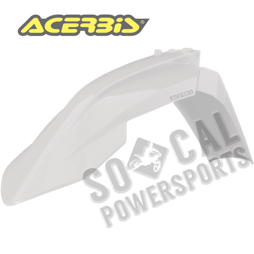 Acerbis - Acerbis Rear Fender - White - 2421100002