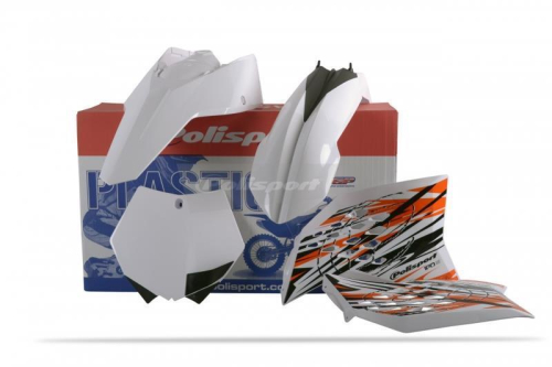 Polisport - Polisport Plastic Kit - White - 90854