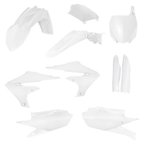 Acerbis - Acerbis Full Plastic Kit - White - 2736350002