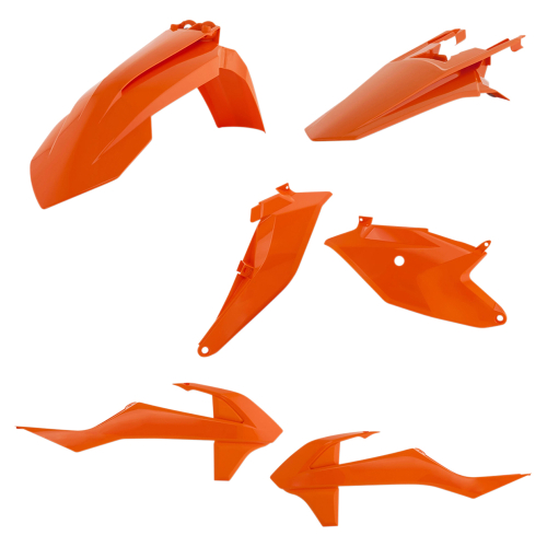 Acerbis - Acerbis Plastic Kit - Orange - 2686015226