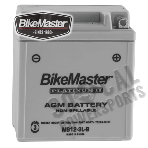 BikeMaster - BikeMaster AGM Platinum II Battery - 780766