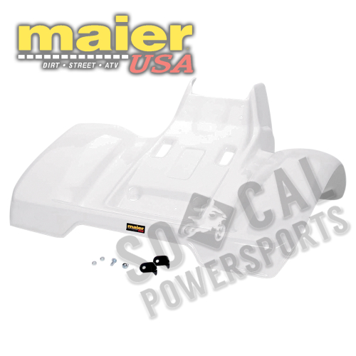 Maier Mfg - Maier Mfg Rear Fender - White - 119821